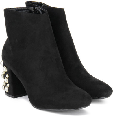 

Chemistry Boots For Women(Black, Black sw