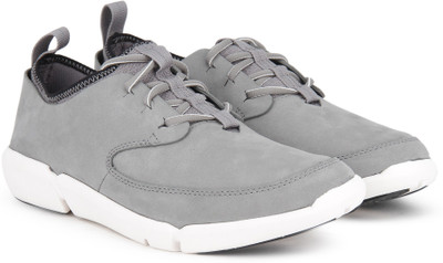 

Clarks Triflow Form Grey Nubuck Casual For Men(Grey