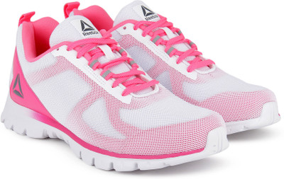 

REEBOK SUPER LITE 2.0 Running Shoes For Women(White, Pink, White/acid pink