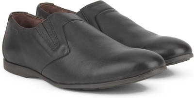 

Woods by Woodland Slip On For Men(Brown