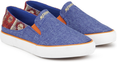 

Sparx SC0298L Canvas Shoes For Women(Blue, Blwh