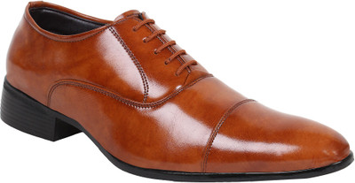 

AMJ Lace Up For Men(Tan