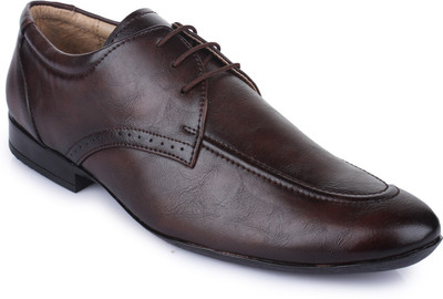 

Vilax Mens Formal Cum Casual Double Tone shoes Lace Up For Men Lace Up For Men(Black