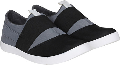 

Kraasa Fashinon Loafers For Men(Black, Grey
