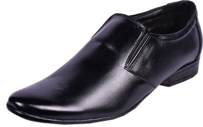 

somugi Genuine Leather Black Formal Slip on shoes Slip On For Men(Purple
