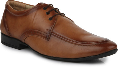 

Vilax Mens Formal Cum Casual Double Tone shoes Lace Up For Men Lace Up For Men(Tan