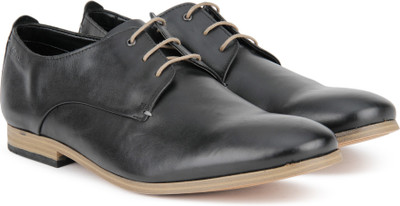 

Clarks Chinley Walk Black Leather Lace Up For Men(Black