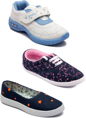 

Asian Women Casual & Running Shoes Combo Pack of 3 Casuals For Women(Multicolor