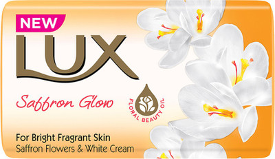 

Lux Saffron Glow Soap Bar(450 g, Pack of 3)