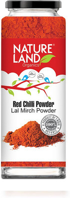 

Natureland Organics Red Chilli Powder 100 Gm(100 g)