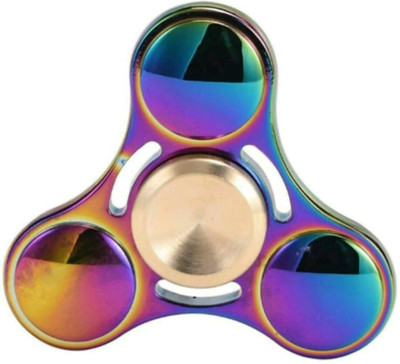 

YAMAMA Galaxy Rainbow Color Fidget Spinner Fast Spin Dash Look on Your Office Desk TIN BOX(Multicolor)