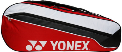 

Yonex 6 in 1 BAG - SUNR WP13TK BT6 S Badminton Bag(Multicolor, Kit Bag, Black;red