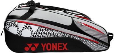 

Yonex SUNR MI01TK BT6 S Badminton Bag(Multicolor, Kit Bag, Black;grey