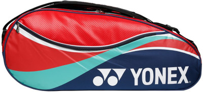 

Yonex 6 in 1 BAG - SUNR WP11TK BT6 S Badminton Bag(Multicolor, Kit Bag, Blue;red
