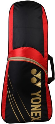 

Yonex 3 in 1 BAG - SUNR 4711TK BT3 SR Badminton Bag(Black, Kit Bag, Black;red
