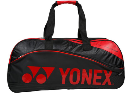 

Yonex 6 in 1 BAG - SUNR 9631MTK BT6 S Badminton Bag(Black, Kit Bag, Black;red