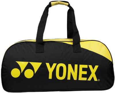 

Yonex 6 in 1 BAG - SUNR 9631MTK BT6 S Badminton Bag(Black, Kit Bag, Black;yellow