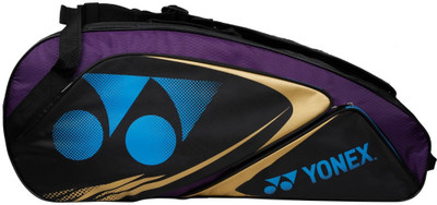 

Yonex 6 in 1 BAG - SUNR WP14TG BT6 S Badminton Bag(Multicolor, Kit Bag, Blue;purple