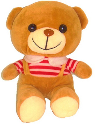 skky bell Premium Quality Colourfull Mix Teddy B Stuffed Plush toy Teddy Bear Soft Toy Kids Cute Gifts 20cm - 20(Brown)