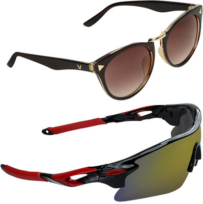 Ocnik Sports Sunglasses(Brown) Ocnik Sports Sunglasses(Brown)