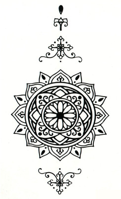 

Yashvi Traders Yashvi Traders 3D Temporary body Tattoo Stickers(Art)
