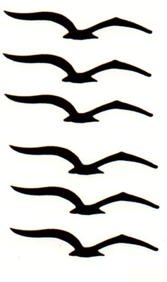 

Yashvi Traders Yashvi Traders Men and women Stickers Temporary Waterproof Tattoo(Bird)
