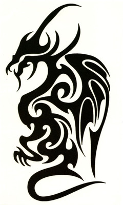 

Yashvi Traders Yashvi Traders body tattoo for men waterproof Tattoo Stickers(Dragon)