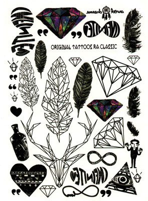 

Yashvi Traders Yashvi Traders Body Art Sexy Stickers Temporary Waterproof Body Tattoo(Art)