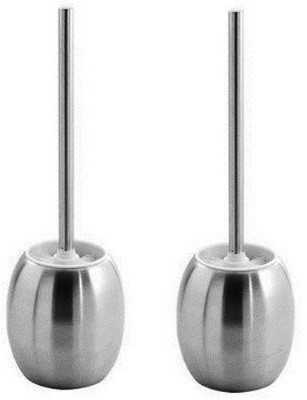 

Flair ES_SS_TOILETBURSH_2PCSET Toilet Brush with Holder(Silver)
