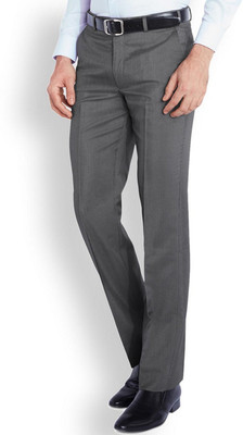 

Park Avenue Slim Fit Men's Grey Trousers