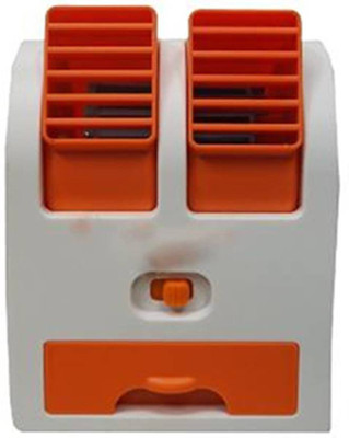 

CRETO latest high speed mini cooler specially design for summers k90 USB Fan(Orange)