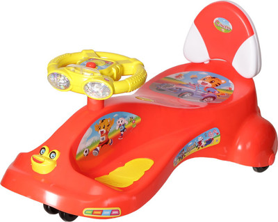 

NHR Red Kids Deluxe Free Wheel Magic Swing Concept Car Ride-On(Red)