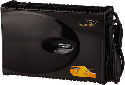 

V-Guard Crystal Plus "COMPACT & HEAVY DUTY" VOLTAGE STABILIZER(Black)