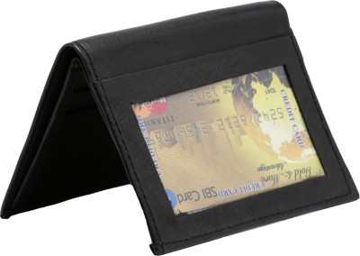 

THE PUZZLE CONCEPT - TPC Men Black Genuine Leather Card Holder(7 Card Slots)