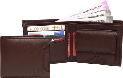 

WildHorn Men Brown Genuine Leather Wallet(7 Card Slots)