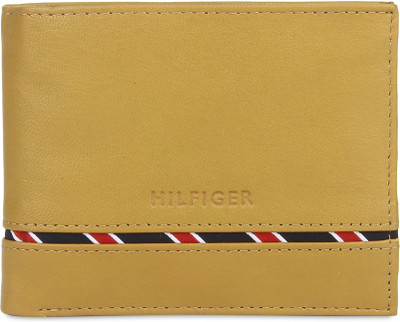 

Tommy Hilfiger Men Tan Genuine Leather Wallet(4 Card Slots)