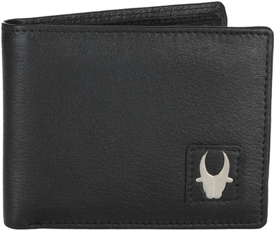 

WildHorn Men Black Genuine Leather Wallet(7 Card Slots)