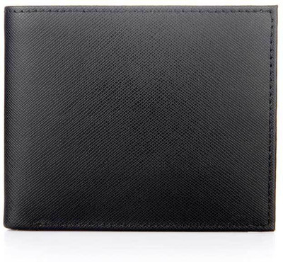 

Satya Paul Men Black Genuine Leather Wallet(3 Card Slots)