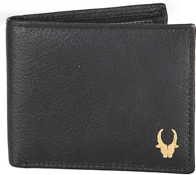 

WildHorn Men Black Genuine Leather Wallet(7 Card Slots)