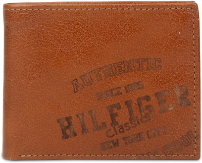 

Tommy Hilfiger Men Tan Genuine Leather Wallet(3 Card Slots)