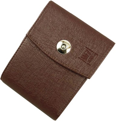 WENZEST Men Casual Brown Artificial Leather Wallet(7 Card Slots)