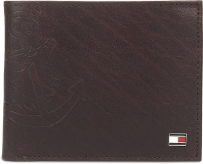 

Tommy Hilfiger Men Brown Genuine Leather Wallet(4 Card Slots)