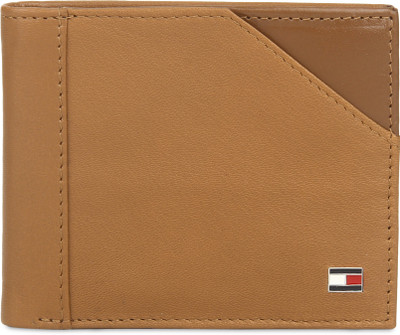 

Tommy Hilfiger Men Tan Genuine Leather Wallet(3 Card Slots)