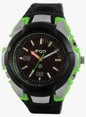 

Maxima Ego Silver Dial Analog Watch For Men E-41083PPGN Watch - For Men