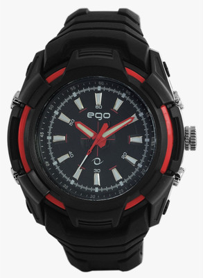 

Maxima Ego Black Dial Analog Watch For Men E-41171PPGN Watch - For Men