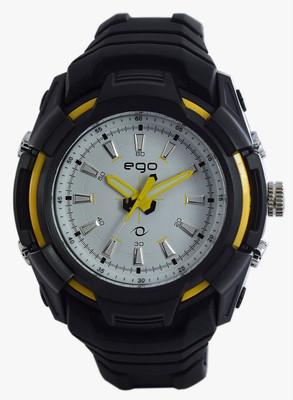 

Maxima Ego Black Dial Analog Watch For Men E-41164PPGN Watch - For Men