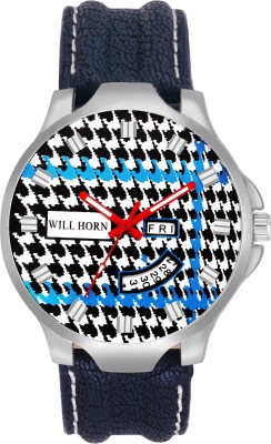 

WILL HORN WH-8102 Awesome Multi Colour Day & Date Series Watch-For Men Watch - For Men