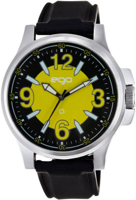 

Maxima Ego Silver Dial Analog Watch For Men E-01033PAGC Watch - For Men