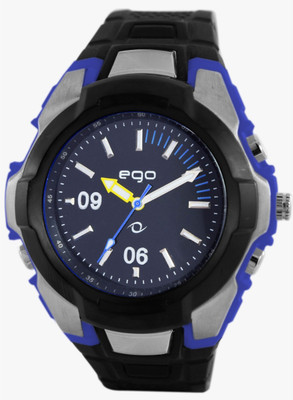 

Maxima Ego Silver Dial Analog Watch For Men E-41089PPGN Watch - For Men