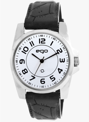 Maxima Ego Silver Dial Analog Watch For Men E-40463PAGI Watch - For Men